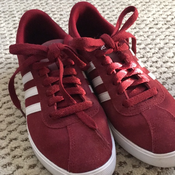Adidas courtset red Clearance